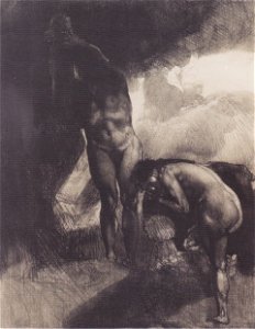Rudolf Jettmar - Bau der Höllenbrücke