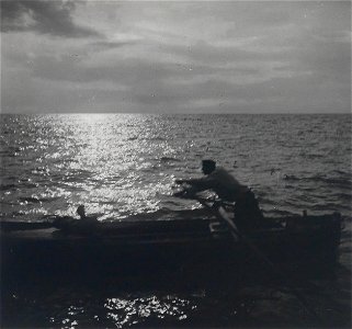 Rudolf Koppitz Ruderboot c1930