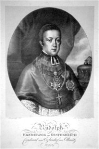 Rudolf Erzherzog von Österreich Litho