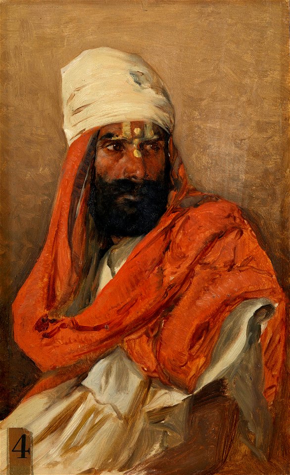 Rudolf Swoboda (1859-1914) - Ramanandi - RCIN 403817 - Royal Collection