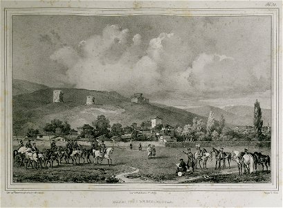 Ruines près de Binarhissar - Sayger C - 1834