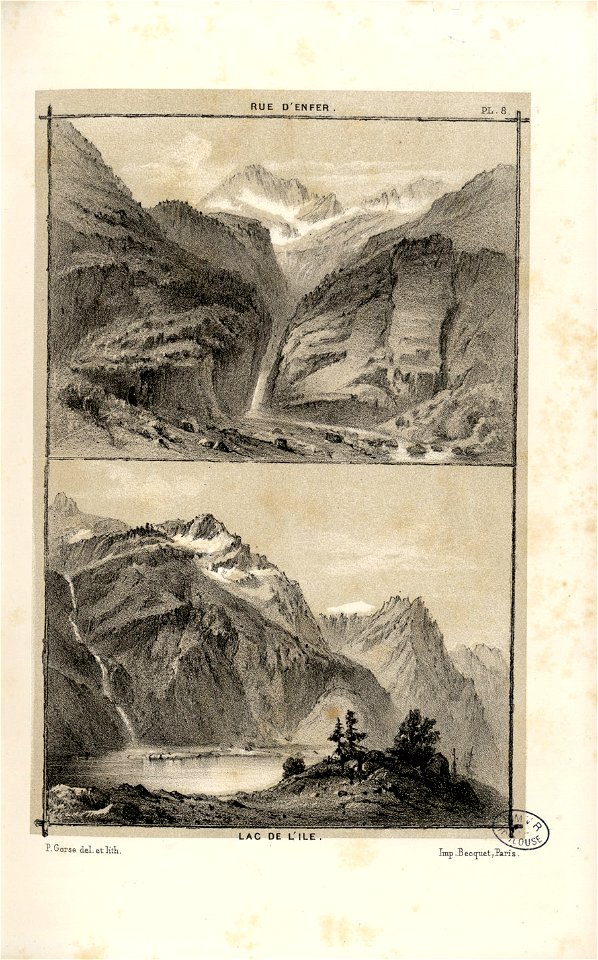 Rue d'Enfer - Lac de l'Ile - Fonds Ancely - B315556101 A GORSE 10 032