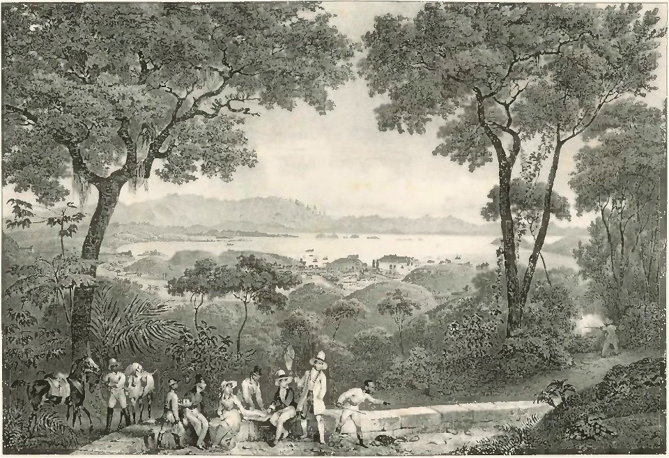 Rugendas - Voyage pittoresque dans le Brésil, fascicule 2, trad Golbéry, 1827 (page 13 crop)