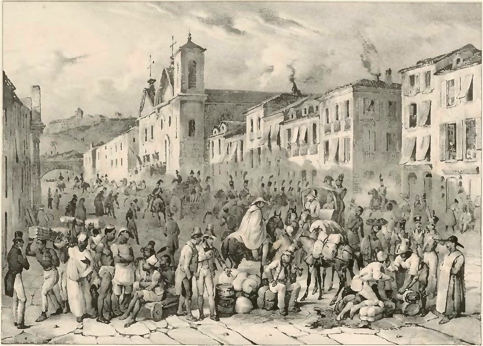 Rugendas - Voyage pittoresque dans le Brésil, fascicule 3, trad Golbéry, 1827 (page 17 crop)