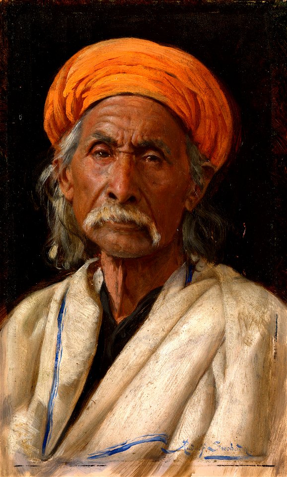Rudolf Swoboda (1859-1914) - Bakshiram - RCIN 403826 - Royal Collection