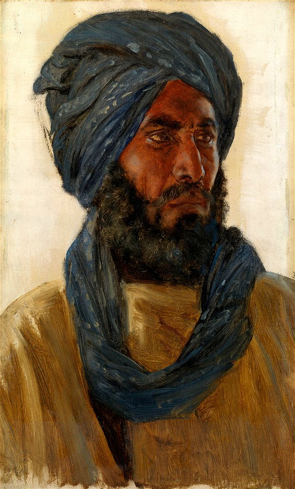 Rudolf Swoboda (1859-1914) - Golchan Khan - RCIN 403816 - Royal Collection