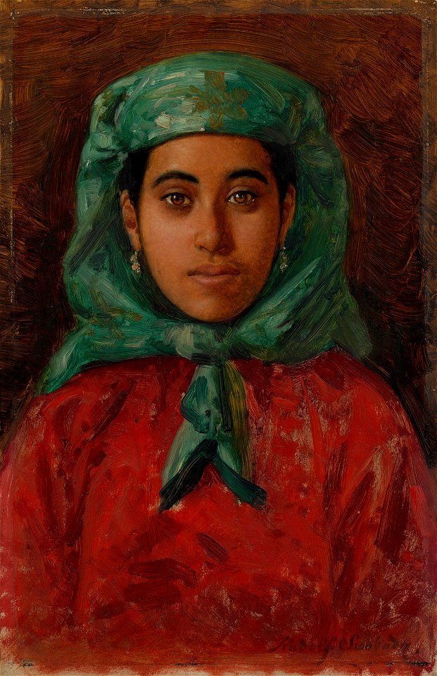 Rudolf Swoboda (1859-1914) - Georgina Manan - RCIN 403751 - Royal Collection