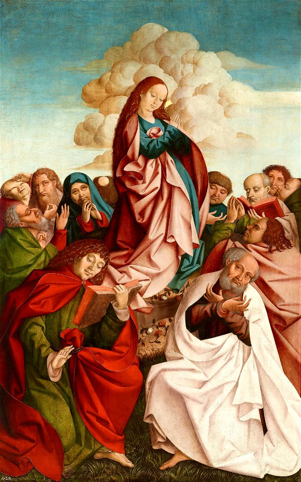 Rueland Frueauf d. Ä. - Himmelfahrt Mariens - 4844 - Kunsthistorisches Museum