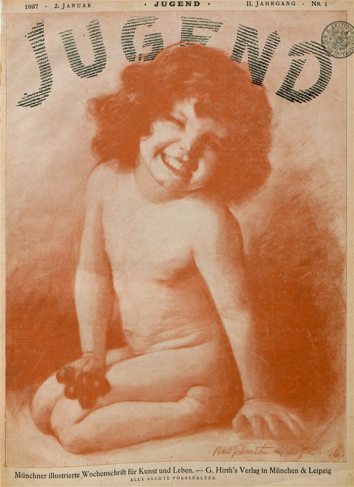 Rudolf Schulte im Hofe - Jugend Nr. 1, 1897