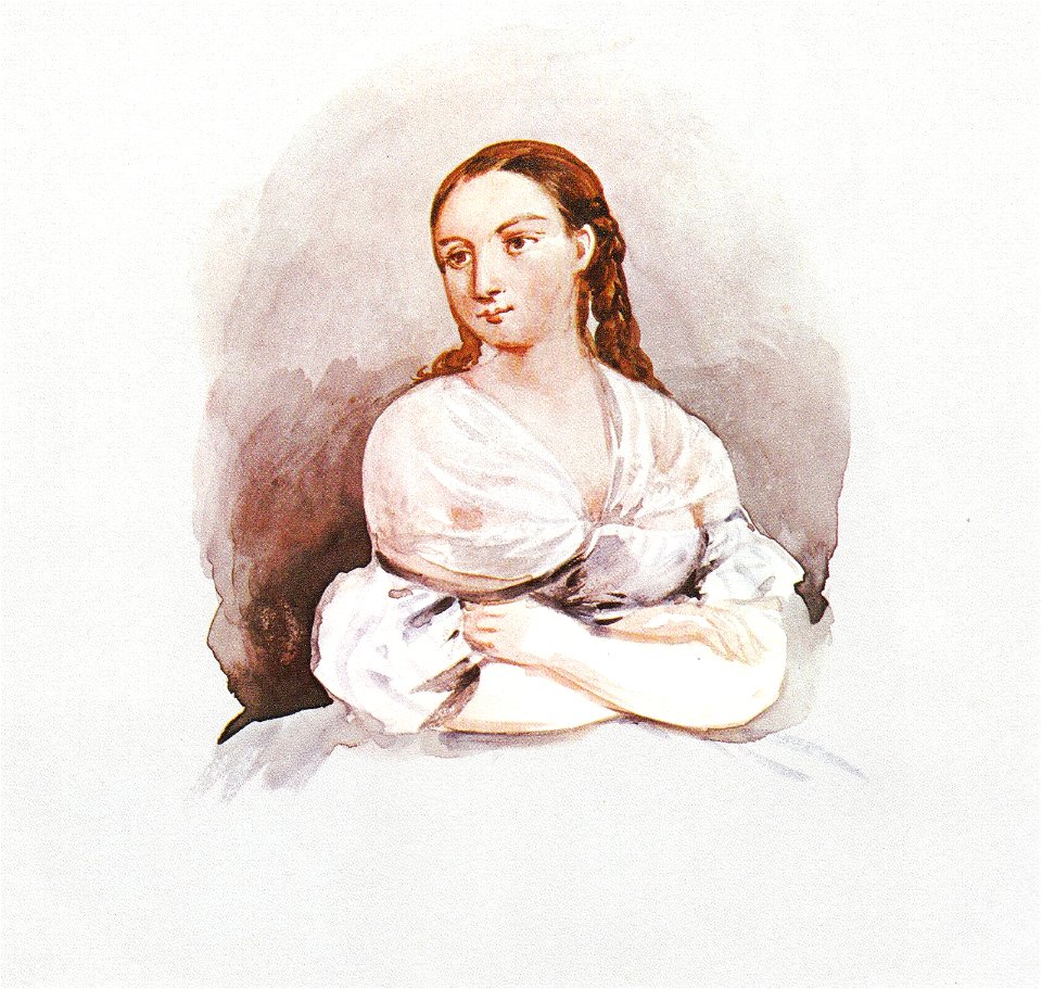 Rugendas - Retrato de dama