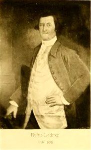 Rufus Lathrop 1731-1805 (page 176 crop)