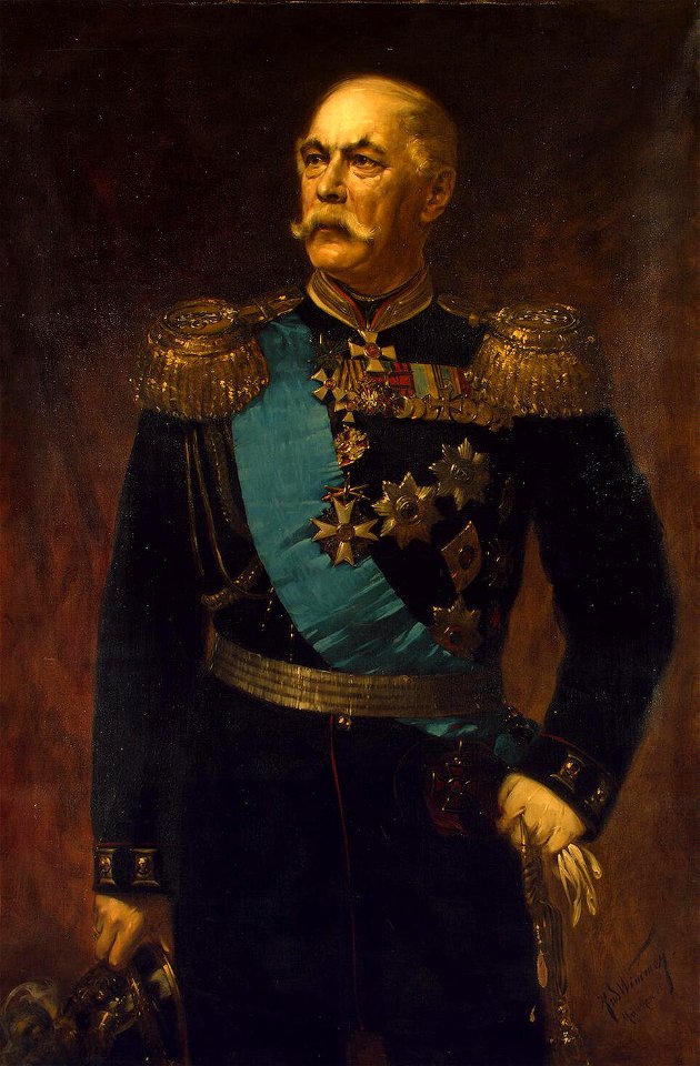 Rudolf Wimmer - Portrait of Eduard Totleben