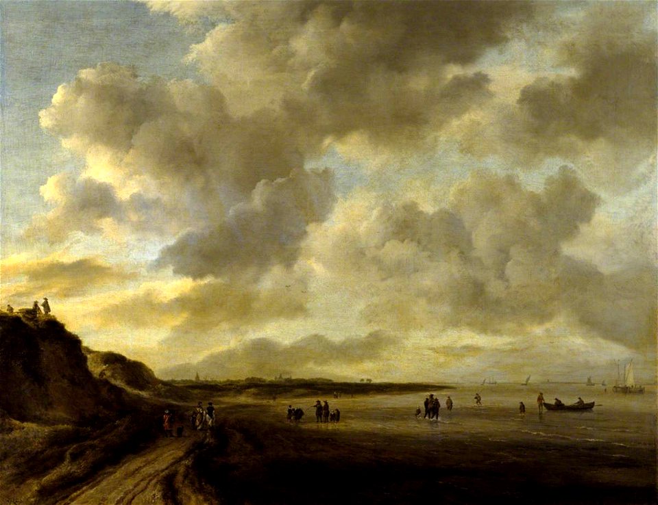 Jacob van Ruisdael - Zuiderzee coast near Muiden - Polesden Lacey