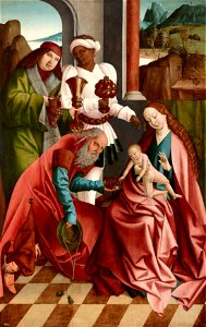 Rueland Frueauf d. Ä. - Anbetung der Heiligen Drei Könige - 4839 - Kunsthistorisches Museum