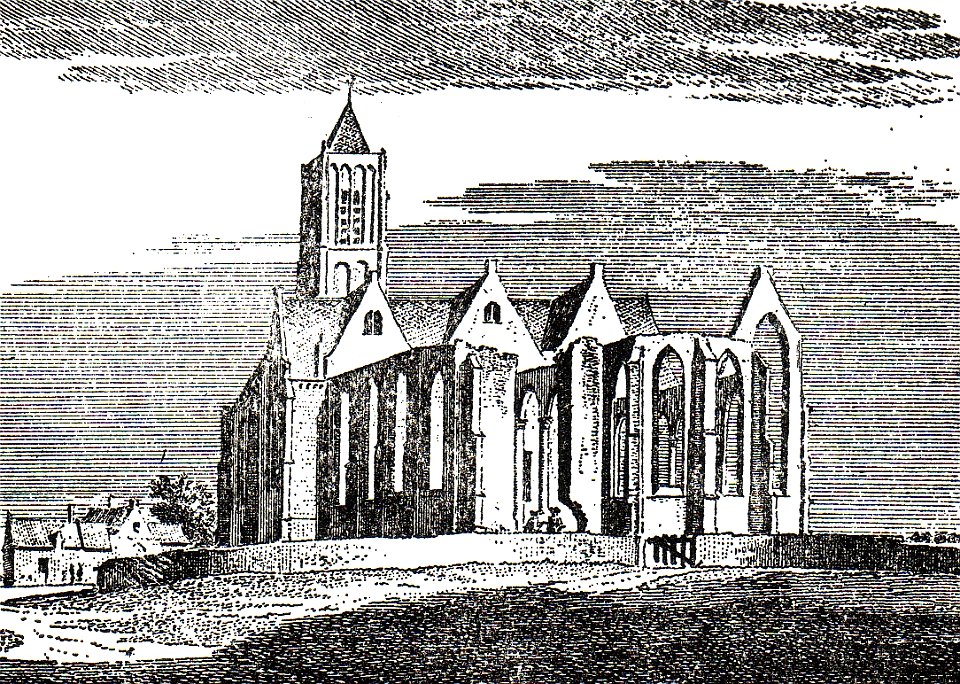Ruine Westkapelle Sint Willibrorduskerk