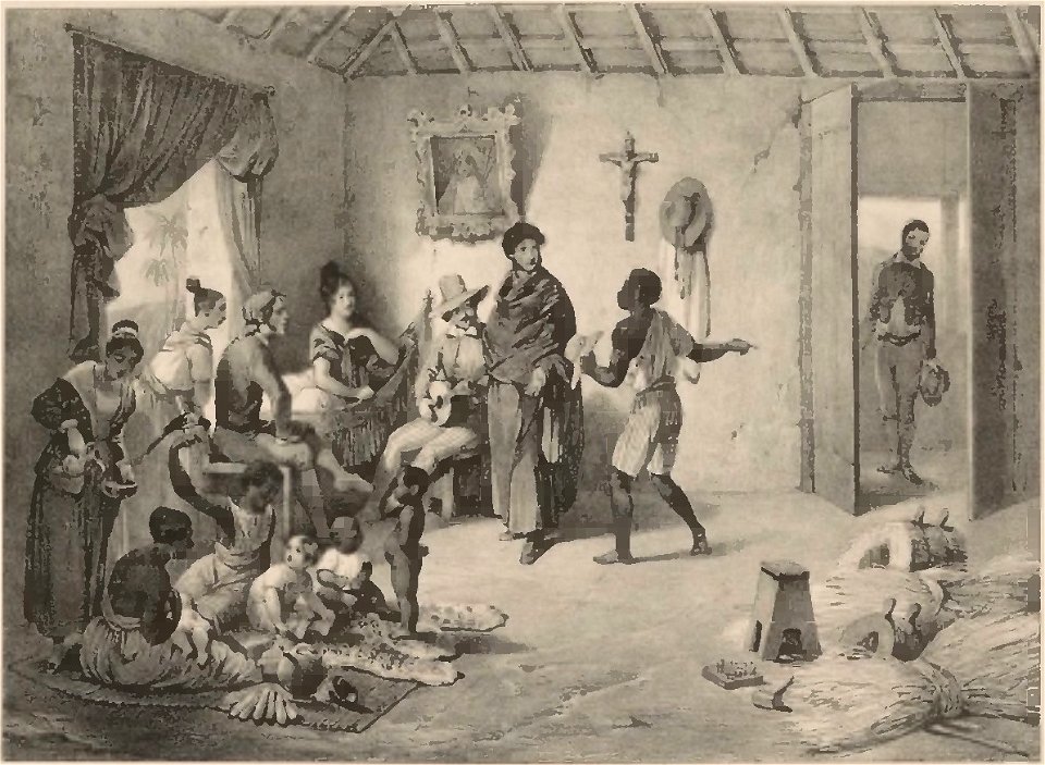 Rugendas - Voyage pittoresque dans le Brésil, fascicule 14, trad Golbéry, 1827 (page 11 crop)