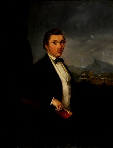 Rudolf Stadler Herrenporträt Salzburg 1852