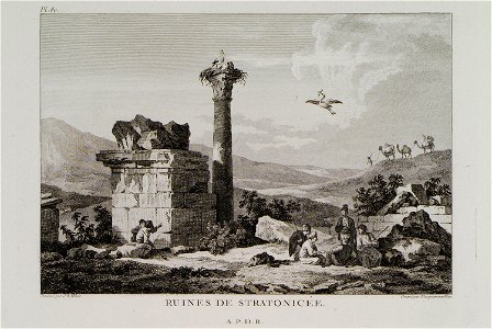 Ruines de Stratonicée - Choiseul-gouffier Gabriel Florent Auguste De - 1782