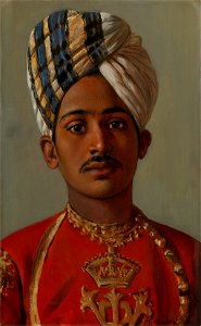 Rudolf Swoboda (1859-1914) - Ghulam Mustafa - RCIN 403835 - Royal Collection