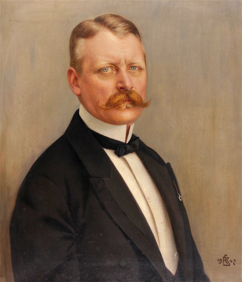Rudolf Swoboda Portrait Herr Siegl 1907