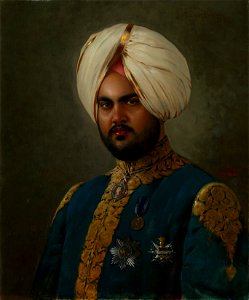 Rudolf Swoboda (1859-1914) - The Maharajah of Kapurthala (1872-1949) - RCIN 403644 - Royal Collection