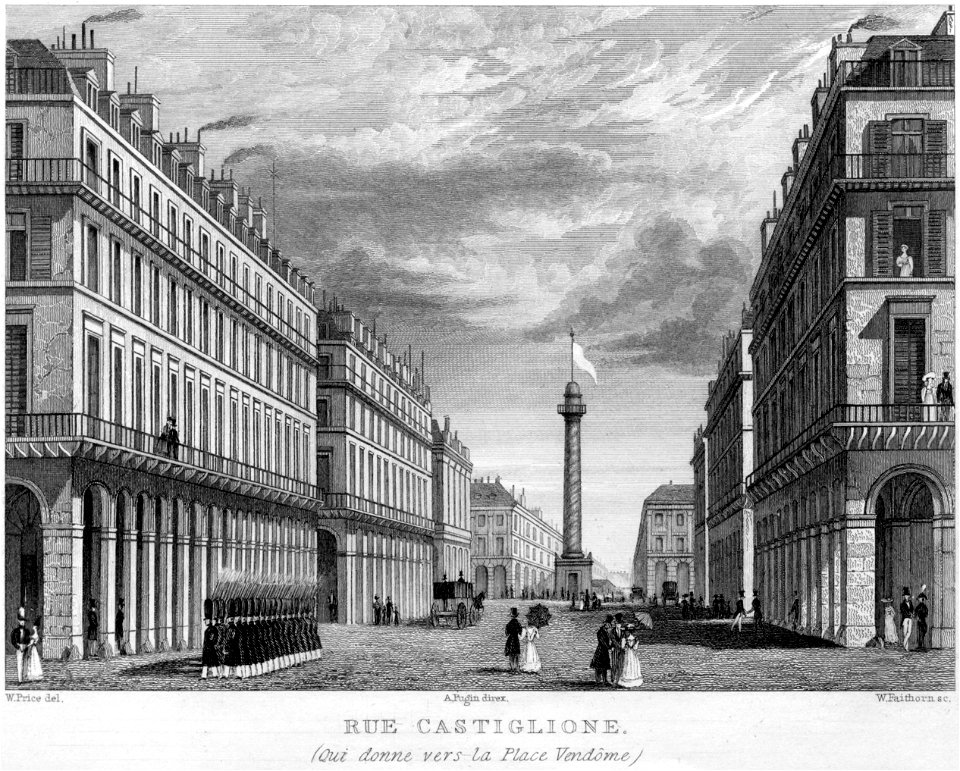 Rue de Castiglione, 1831