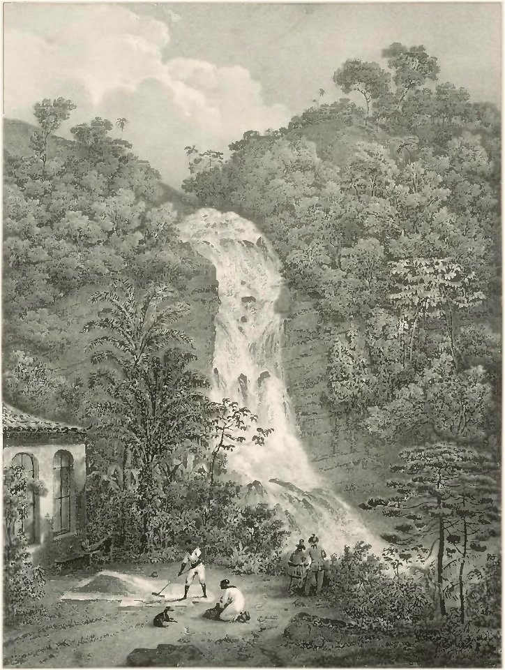 Rugendas - Voyage pittoresque dans le Brésil, fascicule 3, trad Golbéry, 1827 (page 13 crop)