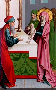 Rueland Frueauf - La presentazione di Gesù al tempio