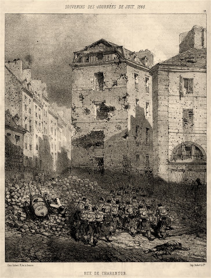 Rue de Charenton, 1848