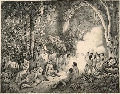 Rugendas - Voyage pittoresque dans le Brésil, fascicule 12, trad Golbéry, 1827 (page 15 crop)