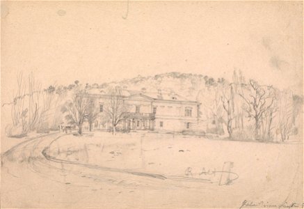 Rudolf von Alt Gartenpalais bei Wien