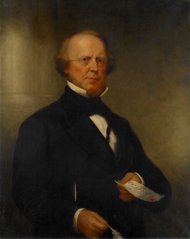 Rufus Wright - The Honorable Roger Sherman Baldwin (1793-1863), B.A. 1811, M.A. 1814, LL.D. 1845 (after a posthumous portrait of 1863) - 1863.1 - Yale University Art Gallery