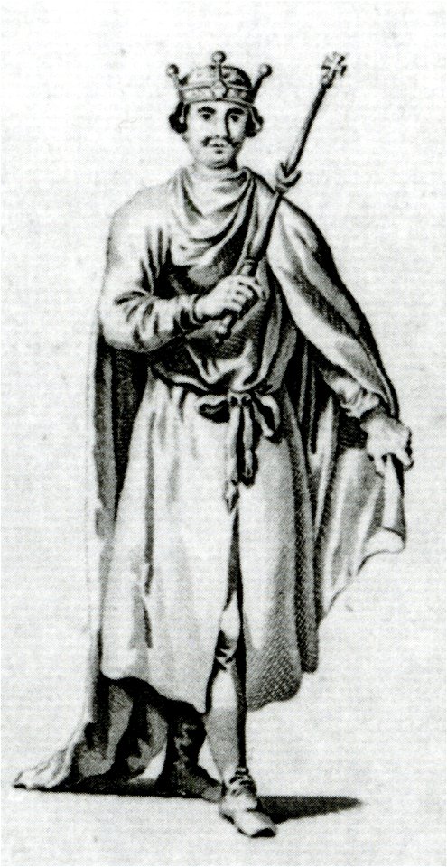 William Rufus engraving detail