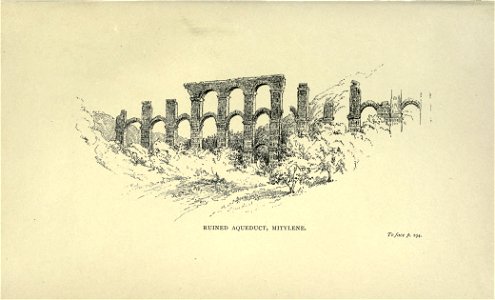 Ruined Aqueduct, Mitylene, by Mary Adelaide Walker