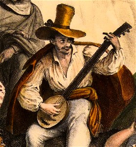 Rugendas - detalhe de Costumes de São Paulo