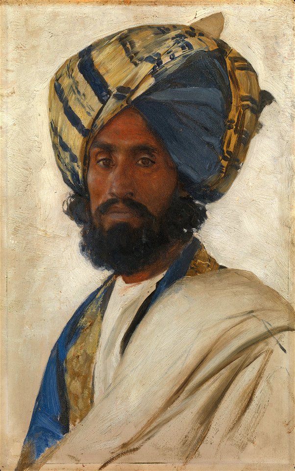 Rudolf Swoboda (1859-1914) - Sher Muhammad - RCIN 403765 - Royal Collection