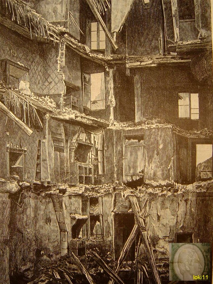 Ruines d'une maison à Clamart
