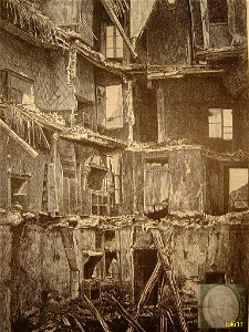 Ruines d'une maison à Clamart