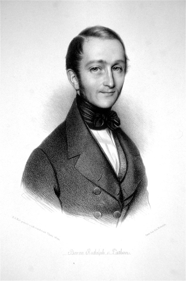 Rudolf von Puthon Litho