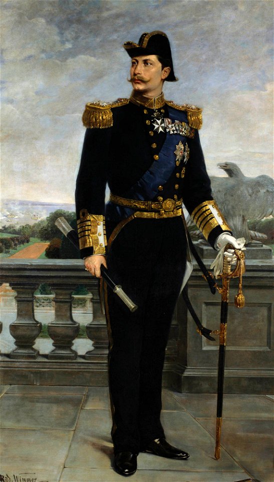 Rudolf Wimmer - Wilhelm II, Emperor of Germany, 1891
