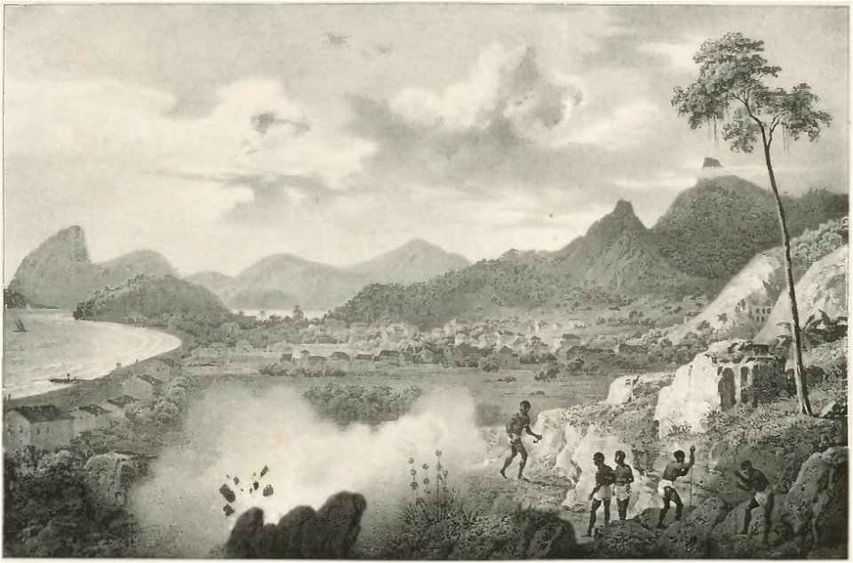 Rugendas - Voyage pittoresque dans le Brésil, fascicule 2, trad Golbéry, 1827 (page 17 crop)