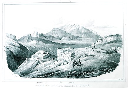 Ruines de Panopée et plaine de Chaeronée - Stackelberg Otto Magnus Baron De - 1830