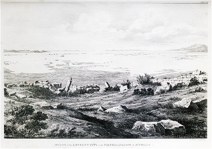 Ruins of an ancient city near Messaloggion in Aetolia (2) - Dodwell Edward - 1834