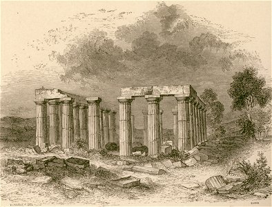 Ruins of the Temple of Apollo at Bassae - Wordsworth Christopher - 1882
