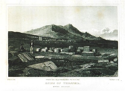 Ruins of Thespeia Mount Helicon - Dodwell Edward - 1819