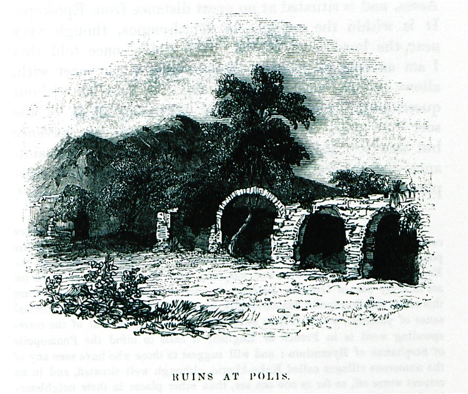 Ruins at Polis - Pashley Robert - 1837