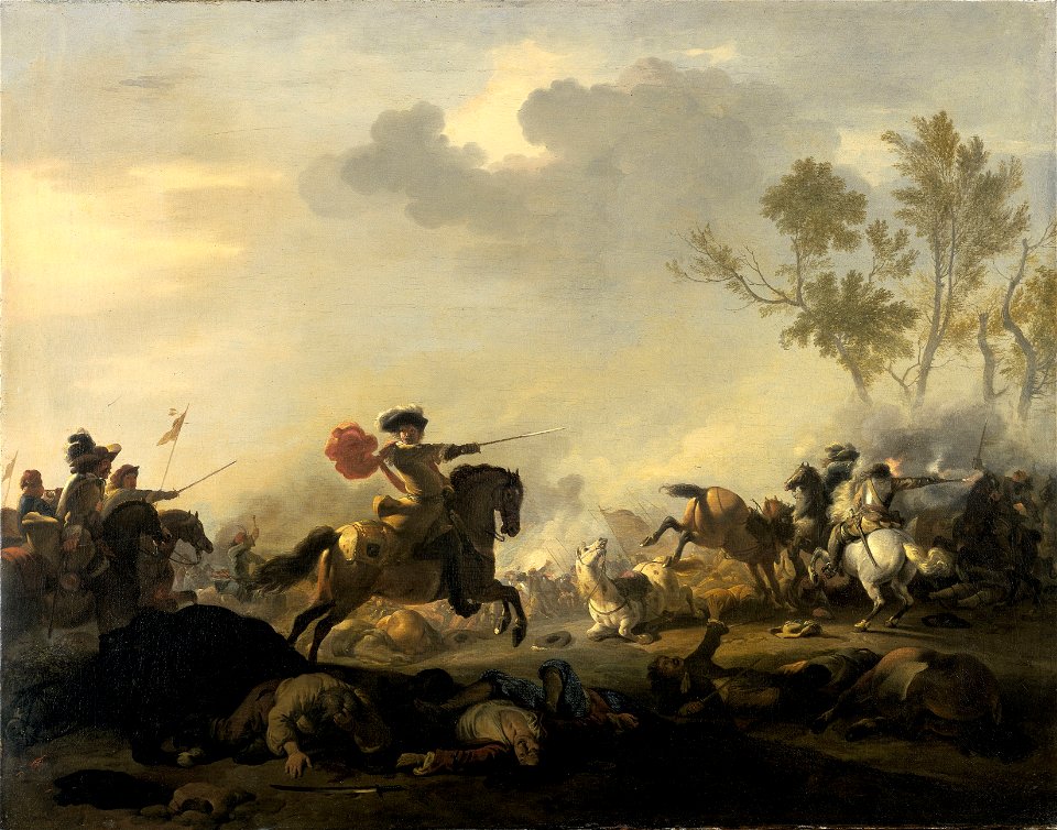 Ruitergevecht Rijksmuseum SK-A-184