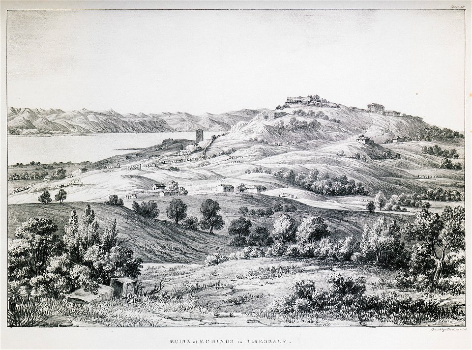 Ruins of Echinos in Thessaly - Dodwell Edward - 1834