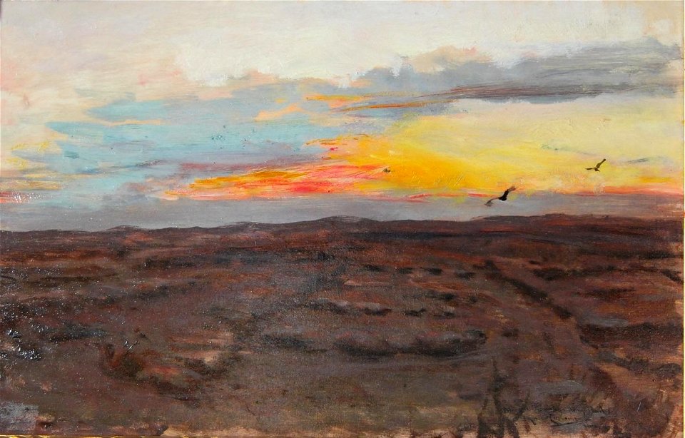 Ruinas de Numancia, de José Moreno Carbonero (Museo de Bellas Artes de Córdoba)