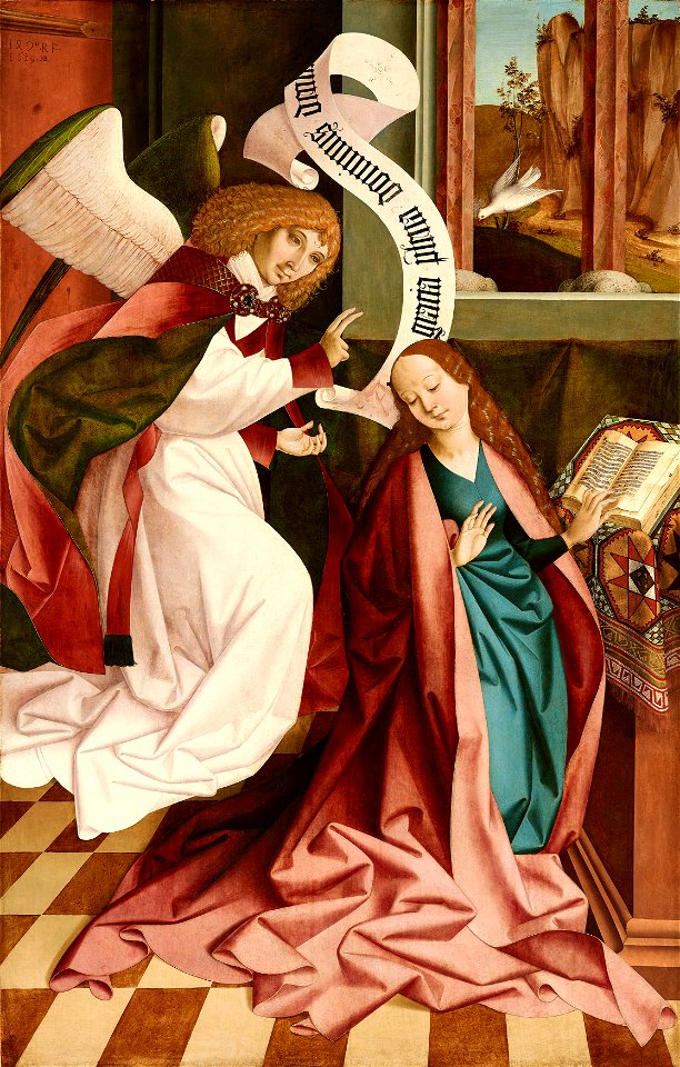 Rueland Frueauf d. Ä. - Verkündigung an Maria - 4838 - Kunsthistorisches Museum